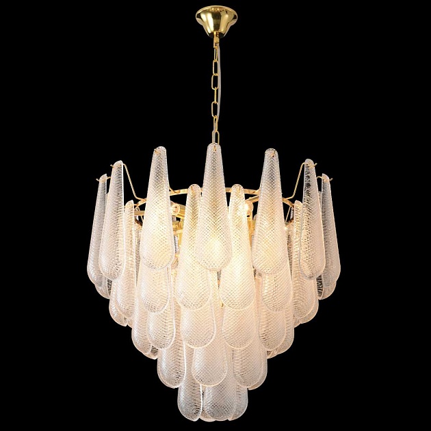 Подвесная люстра Crystal Lux FONTAIN SP10 GOLD Фото № 3