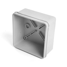 Коробка разветвительная 2х компонентная HF EBX40-38-67,  100*100*50мм, 8 вводов, IP67, серая (GE42455) 5