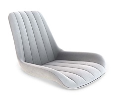 Барный стул Sheffilton SHT-ST37/S29 серое облако/белый муар 5575176302 5