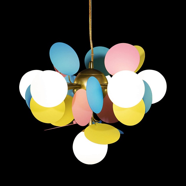 Подвесная люстра Loft IT Matisse 10008/6 Mult изображение 4 Подвесная люстра Loft IT Matisse 10008/6 Mult Фото № 4