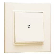Переключатель Makel 1-кл. СП Karea 10А IP20 крем. 56010005