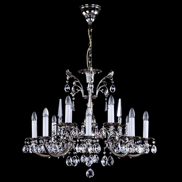 Подвесная люстра Artglass Arabela Nickel Antique CE Фото № 1