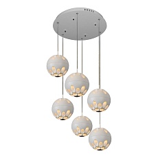 Подвесная светодиодная люстра iLedex Mob P1009-6 WH 2