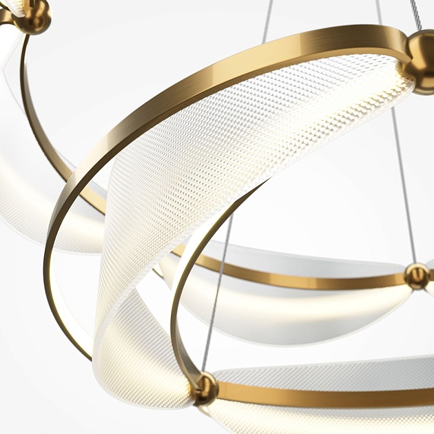 Подвесной светодиодный светильник Maytoni Breeze MOD281PL-L80BS3K Фото № 4