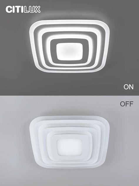 Потолочный светодиодный светильник Citilux Триест Смарт CL737A100E Фото № 20