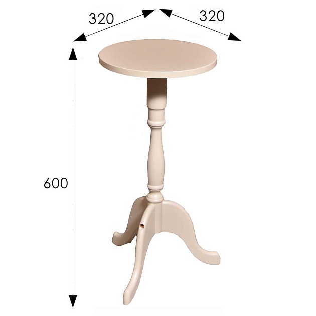 Подставка для цветов Мебелик П2 005458 Фото № 3