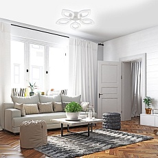 Потолочная светодиодная люстра Escada Aquarius 10289/5LED 1