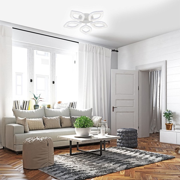 Потолочная светодиодная люстра Escada Aquarius 10289/5LED Фото № 2