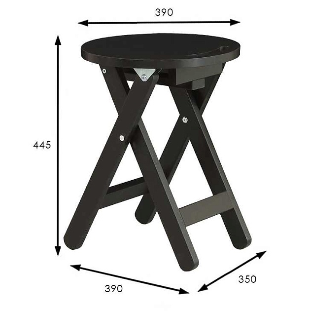 Табурет Мебелик Складной 008419 Фото № 3