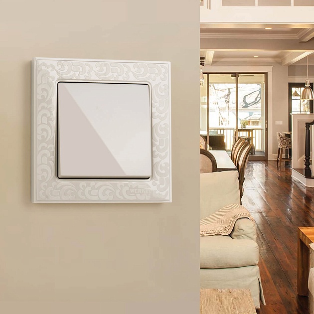 Выключатель одноклавишный Werkel слоновая кость W1110003 4690389155529 изображение 8 Выключатель одноклавишный Werkel слоновая кость W1110003 4690389155529 Фото № 8