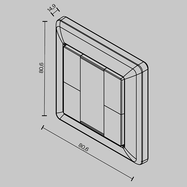 Панель управления Maytoni Lighting control 721052 Фото № 4