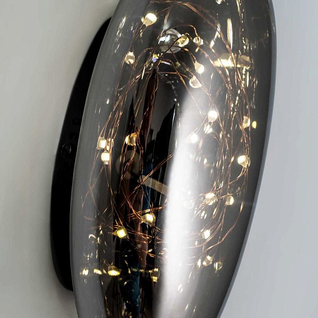 Настенный светодиодный светильник Modelux Modestyle MS.6512.220 BK Фото № 7