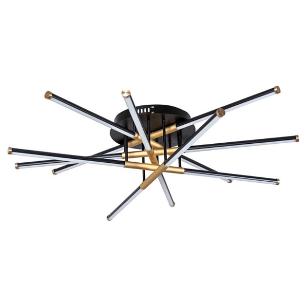 Потолочная светодиодная люстра Arte Lamp Fernando A2199PL-6BK Фото № 1