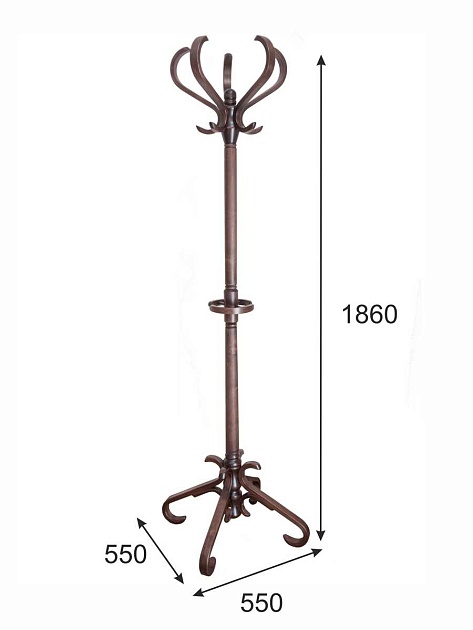 Напольная вешалка Мебелик В 10Н 001685 Фото № 3