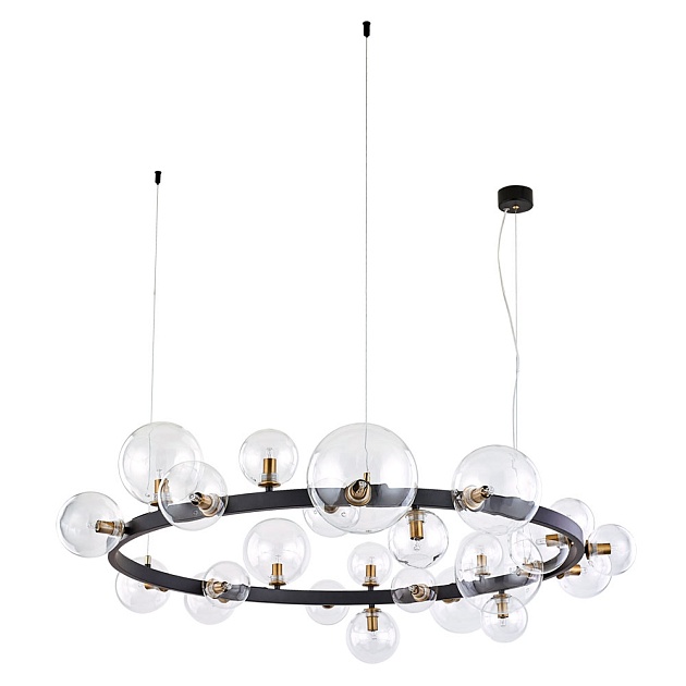 Подвесная люстра Arte Lamp Vincent A7790SP-24BK Фото № 1