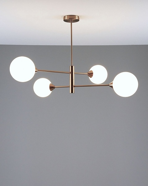 Подвесная люстра Moderli Molecule V10837-4P изображение 5 Подвесная люстра Moderli Molecule V10837-4P Фото № 5