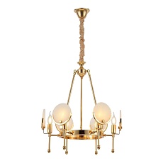 Подвесная люстра Lumina Deco Montego LDP 8010-6 F.GD