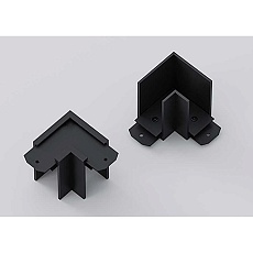 Соединитель угловой Luminotti L.200.4.BK