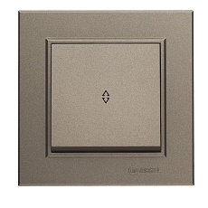 Выключатель одноклавишный проходной Makel Karea 56052005