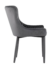 Кухонный стул Stool Group Ститч велюр серый (ножки вельвет) MC15 KD HLR-21 /HLR-21 legs 1