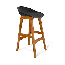 Барный стул Sheffilton SHT-ST19/S65 черный/светлый орех 2734992505