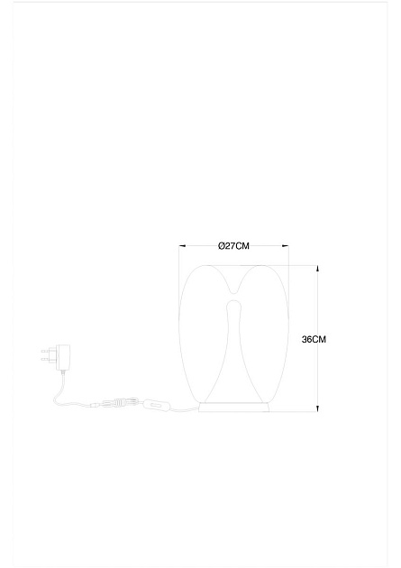 Настольная лампа Divinare Campo 5875/07 TL-15 Фото № 2