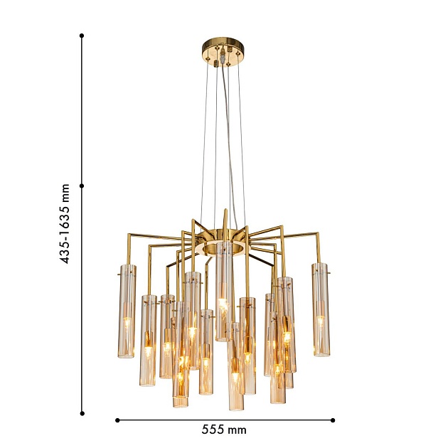 Подвесная люстра Favourite Orgel 4500-15P Фото № 2