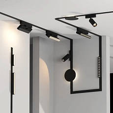 Трековый поворотный светильник ZZOK Nemo 12W Smart Black NRL12-BK-S 2
