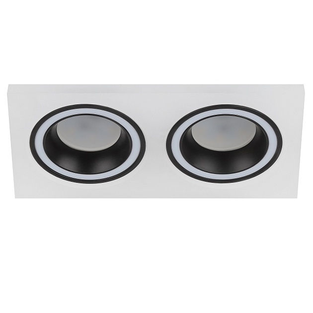 Встраиваемый светильник ЭРА DK92 WH/BK Б0054363 Фото № 1