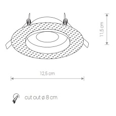 Встраиваемый светильник Nowodvorski Echo 8372 1