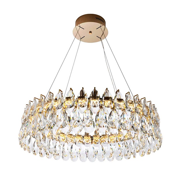 Подвесная светодиодная люстра Modelux Premium ML.6901.800P GD Фото № 1