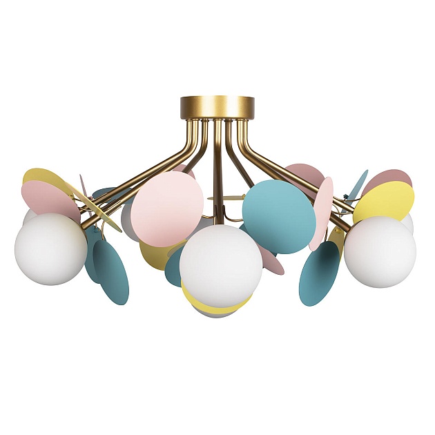 Потолочная люстра Loft IT Matisse 10008/8C Mult Фото № 4