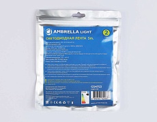 Светодиодная лента Ambrella Light GS4753 COB 528Led/14W m/ 24V IP20 6500K/ 5m*10mm*2mm (2 конт.) GS4753 4