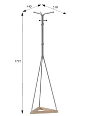 Напольная вешалка Мебелик Галант 213 007161 2