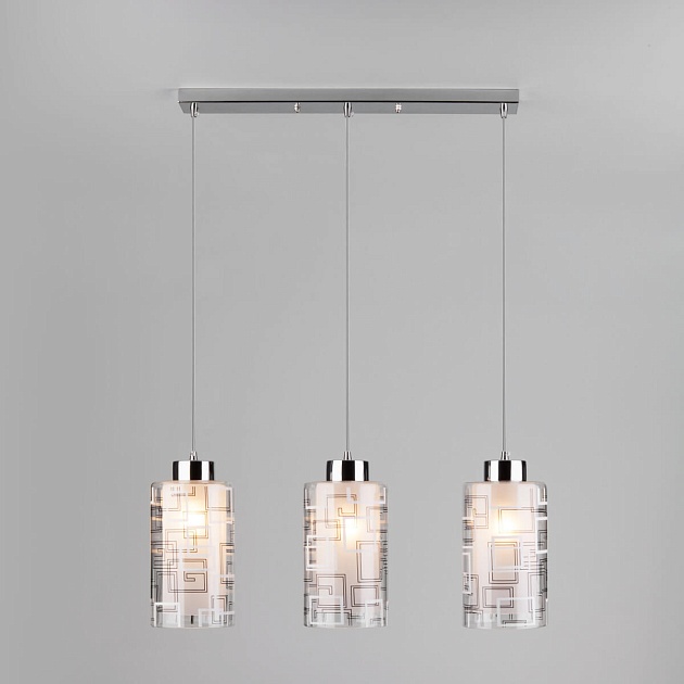 Подвесной светильник Eurosvet 50002/3 хром изображение 3 Подвесной светильник Eurosvet 50002/3 хром Фото № 3