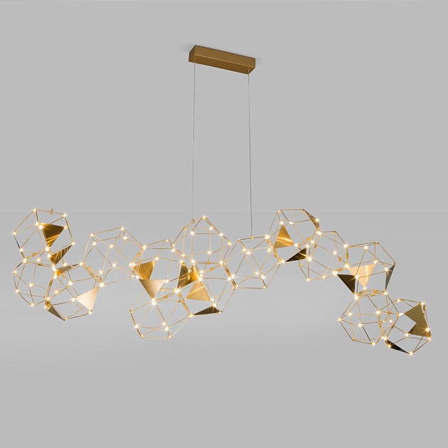 Подвесной светодиодный светильник Eurosvet Uma 90368/14 медь изображение 1 Подвесной светодиодный светильник Eurosvet Uma 90368/14 медь Фото № 1