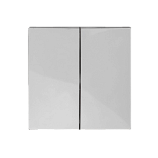 Переключатель двухклавишный ЭРА Elegance 10AX 250V 14-1106-01 Б0034243 1