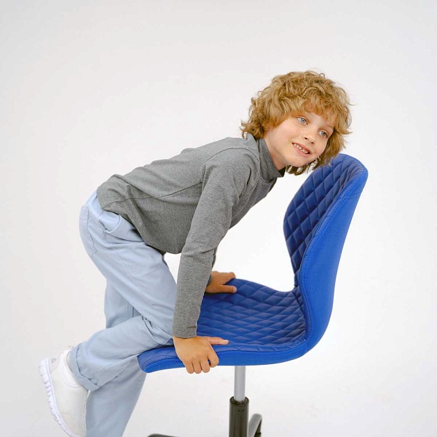 Детское кресло AksHome Delfin синий, экокожа 69734 Фото № 3