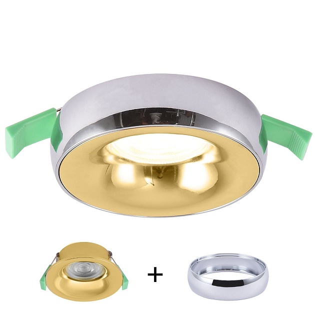 Встраиваемый светильник Crystal Lux CLT 004C1 GO Фото № 3