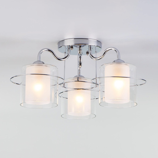 Потолочная люстра Eurosvet 30160/3 хром Фото № 1