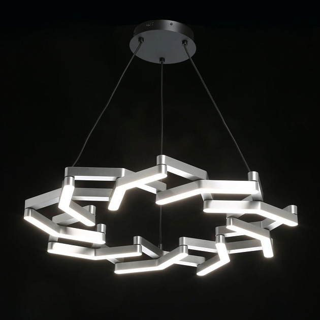 Подвесная светодиодная люстра De Markt Ракурс 631018201 Фото № 8