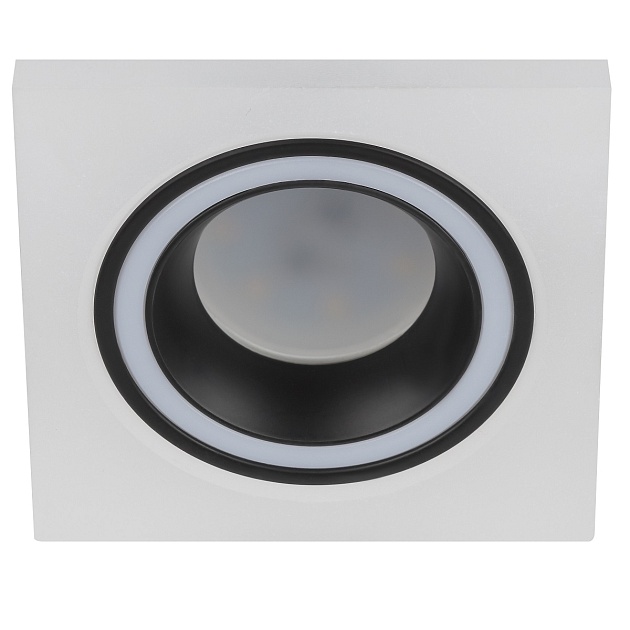 Встраиваемый светильник ЭРА DK91 WH/BK Б0054361 изображение 1 Встраиваемый светильник ЭРА DK91 WH/BK Б0054361 Фото № 1