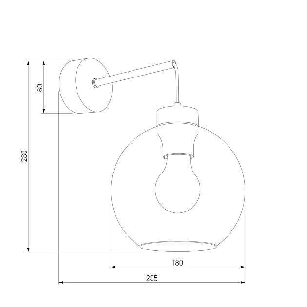 Бра TK Lighting 10245 Cubus Фото № 2