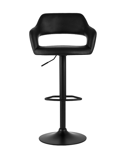 Барный стул Stool Group Рич черный черная ножка PEACHEY BLACK Фото № 2