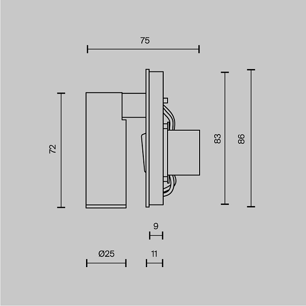 Бра Maytoni Mirax C040WL-L3W3K изображение 9 Бра Maytoni Mirax C040WL-L3W3K Фото № 9