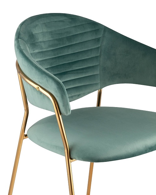 Кухонный стул Stool Group Эвита вельвет мятный FDC8022 MINT FUT-70 изображение 5 Кухонный стул Stool Group Эвита вельвет мятный FDC8022 MINT FUT-70 Фото № 5