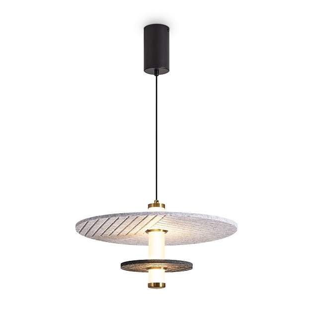 Подвесной светодиодный светильник Freya Acoustic FR5494PL-L9GR Фото № 5