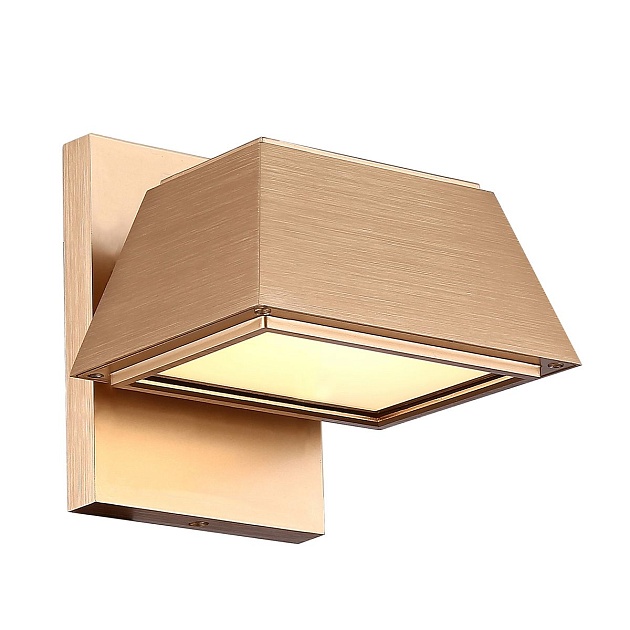 Уличный настенный светодиодный светильник Favourite Trapezium 4301-1W Фото № 4