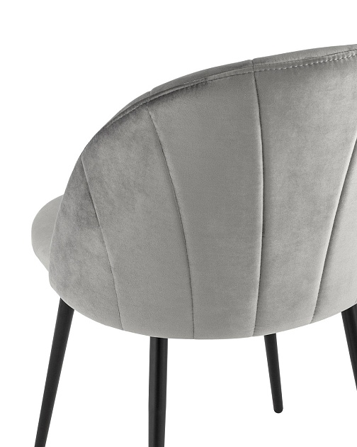 Кухонный стул Stool Group Логан велюр серый AV 413-B26-08 изображение 5 Кухонный стул Stool Group Логан велюр серый AV 413-B26-08 Фото № 5