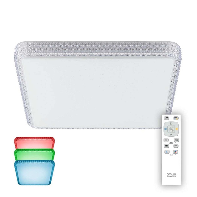 Потолочный светодиодный светильник Citilux Альпина CL718K100RGB изображение 1 Потолочный светодиодный светильник Citilux Альпина CL718K100RGB Фото № 1